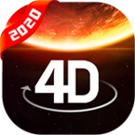 Logo of 4D Wallpaper Background 2021 android Application 